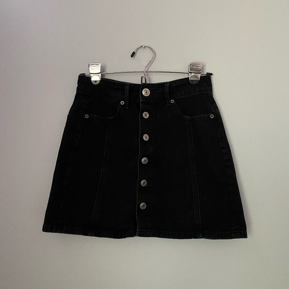 American Eagle Button Up Mini Skirt